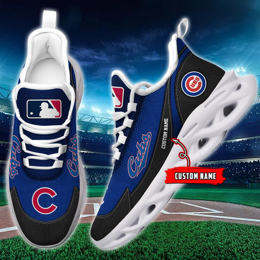 Ideafootwear Chicago Cubs MLB Max Soul Shoes Sneakers For Men And Women