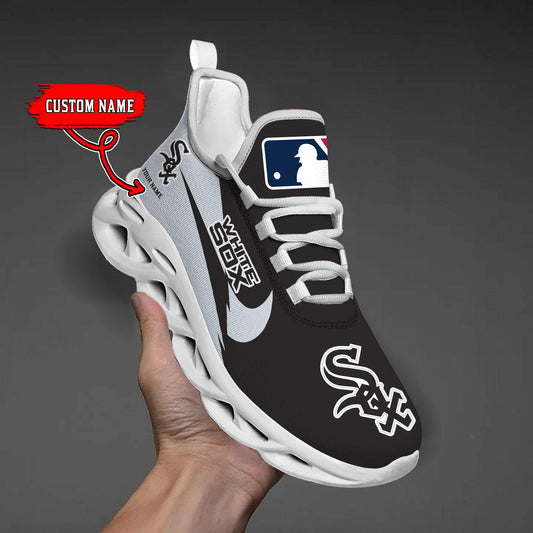 Ideafootwear Chicago White Sox Max Soul Shoes Sneakers For Men And Women