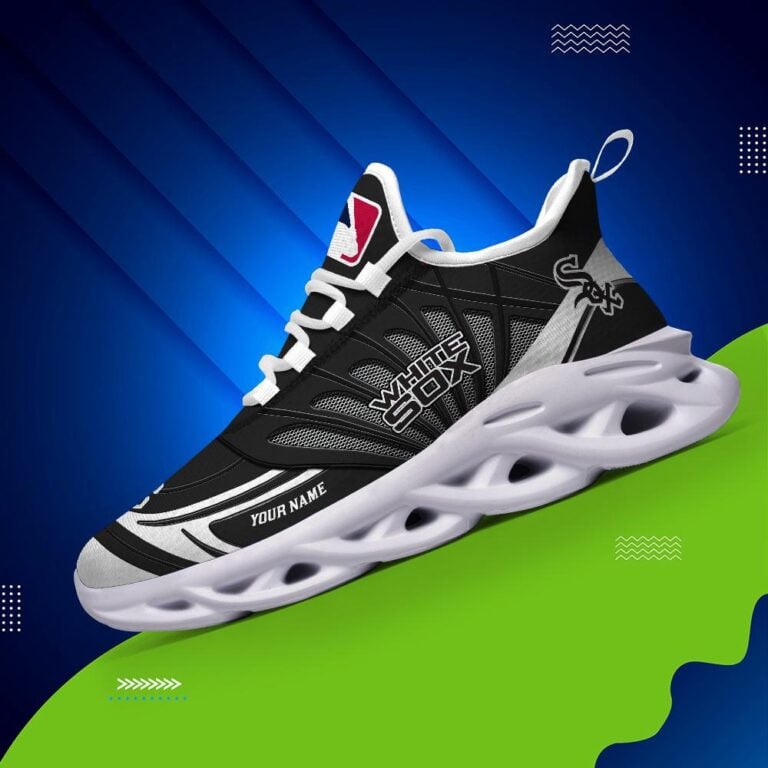 Ideafootwear Chicago White Sox Max Soul Shoes Sneakers For Men And Women
