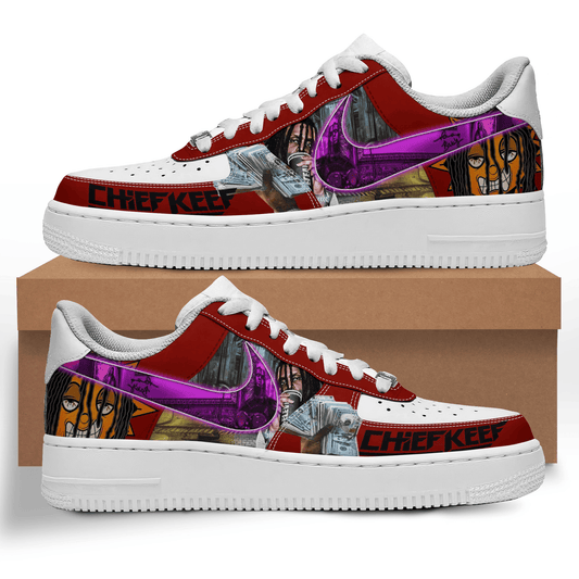 Ideafootwear Chief Keef Air Low-Top Sneakers Shoes For Men And Women
