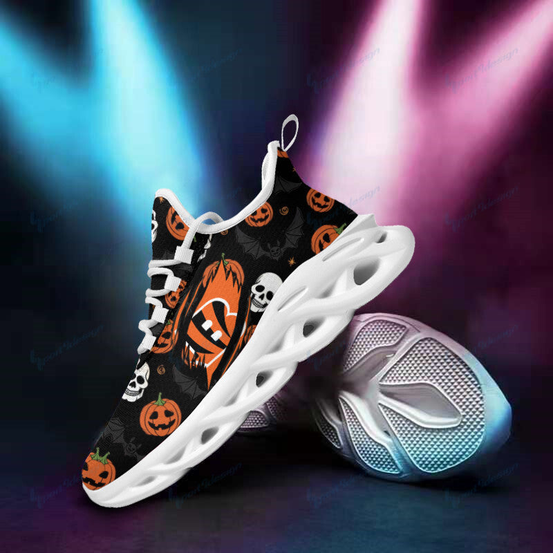 Ideafootwear Cincinnati Bengals NFL Max Soul Shoes Sneakers For Men And Women