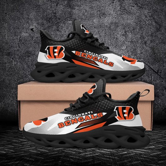Ideafootwear Cincinnati Bengals NFL Max Soul Shoes Sneakers For Men And Women