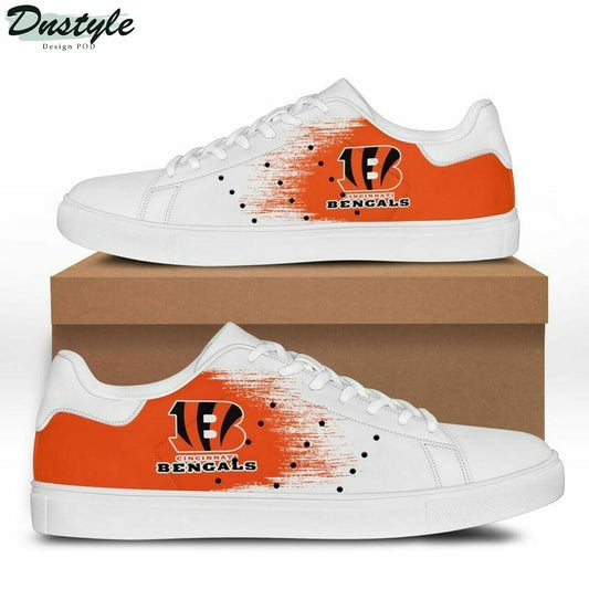 Ideafootwear Cincinnati Bengals Skate Stan Shoes Sneakes For Men And Women