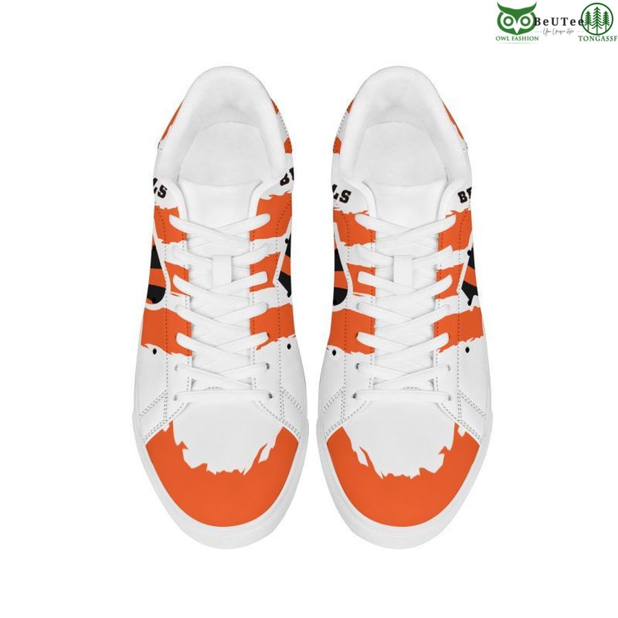 Ideafootwear Cincinnati Bengals Skate Stan Shoes Sneakes For Men And Women