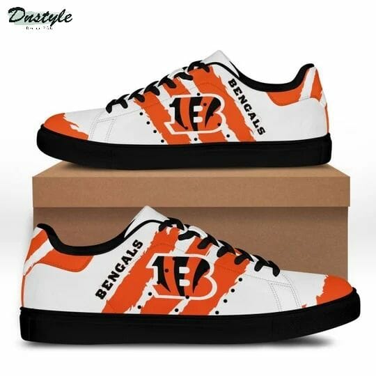 Ideafootwear Cincinnati Bengals Skate Stan Shoes Sneakes For Men And Women