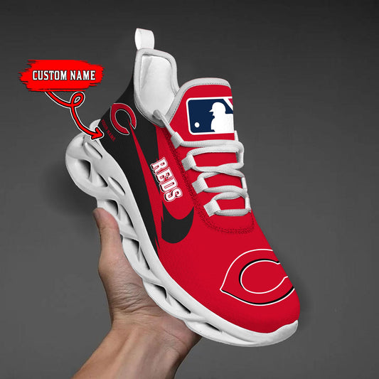 Ideafootwear Cincinnati Reds Max Soul Shoes Sneakers For Men And Women