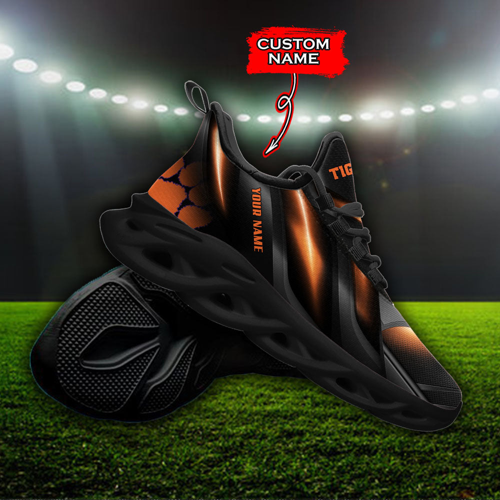 Ideafootwear Clemson Tigers NCAA Max Soul Shoes Sneakers For Men And Women