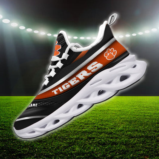 Ideafootwear Clemson Tigers NCAA Max Soul Shoes Sneakers For Men And Women