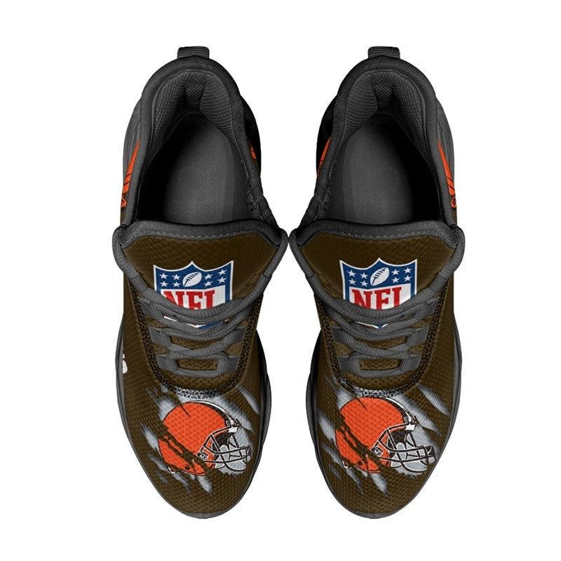 Ideafootwear Cleveland Browns Max Soul Shoes Sneakers For Men And Women