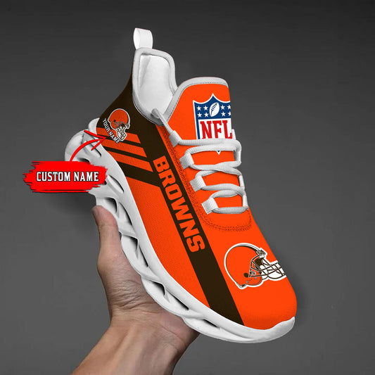 Ideafootwear Cleveland Browns Max Soul Shoes Sneakers For Men And Women