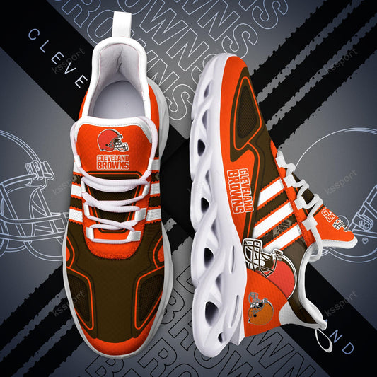 Ideafootwear Cleveland Browns Max Soul Shoes Sneakers For Men And Women