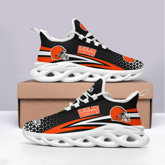 Ideafootwear Cleveland Browns NFL Max Soul Shoes Sneakers For Men And Women