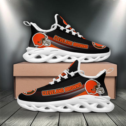 Ideafootwear Cleveland Browns NFL Max Soul Shoes Sneakers For Men And Women