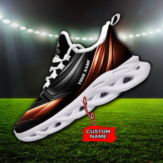 Ideafootwear Cleveland Browns NFL Max Soul Shoes Sneakers For Men And Women
