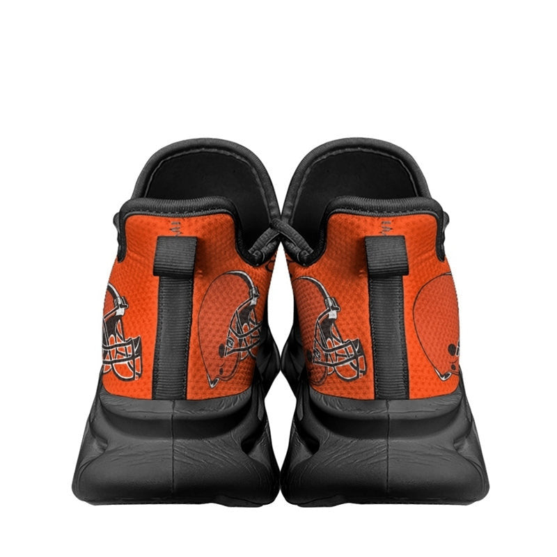 Ideafootwear Cleveland Browns NFL Max Soul Shoes Sneakers For Men And Women
