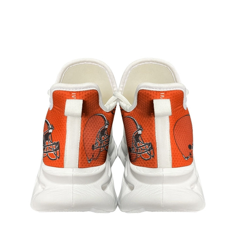 Ideafootwear Cleveland Browns NFL Max Soul Shoes Sneakers For Men And Women