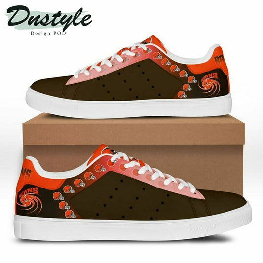 Ideafootwear Cleveland Browns Skate Stan Shoes Sneakes For Men And Women