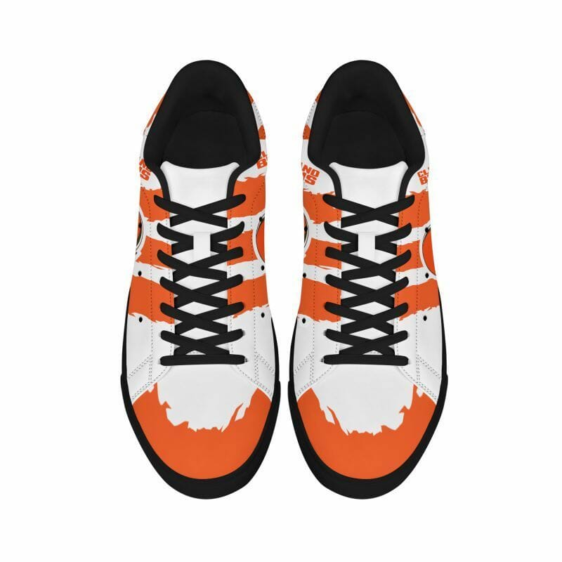 Ideafootwear Cleveland Browns Skate Stan Shoes Sneakes For Men And Women