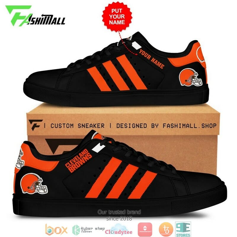 Ideafootwear Cleveland Browns Skate Stan Shoes Sneakes For Men And Women