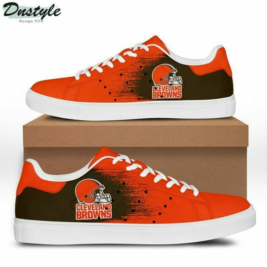 Ideafootwear Cleveland Browns Skate Stan Shoes Sneakes For Men And Women