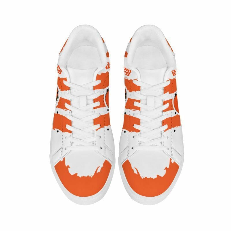 Ideafootwear Cleveland Browns Skate Stan Shoes Sneakes For Men And Women
