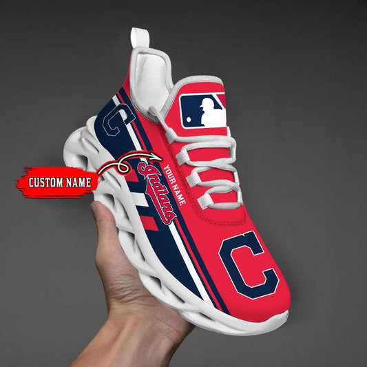 Ideafootwear Cleveland Indians Max Soul Shoes Sneakers For Men And Women