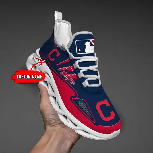 Ideafootwear Cleveland Indians Max Soul Shoes Sneakers For Men And Women