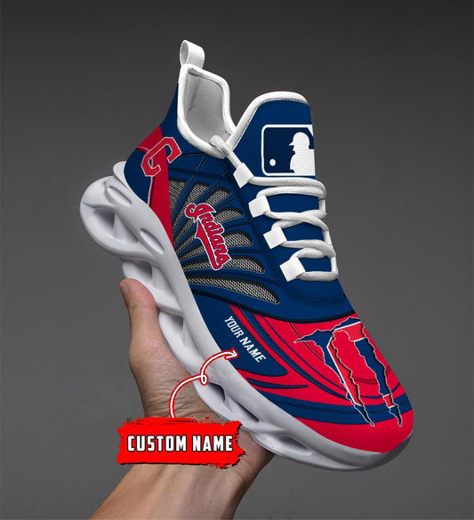 Ideafootwear Cleveland Indians Max Soul Shoes Sneakers For Men And Women