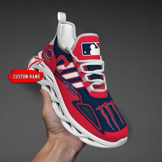 Ideafootwear Cleveland Indians Max Soul Shoes Sneakers For Men And Women