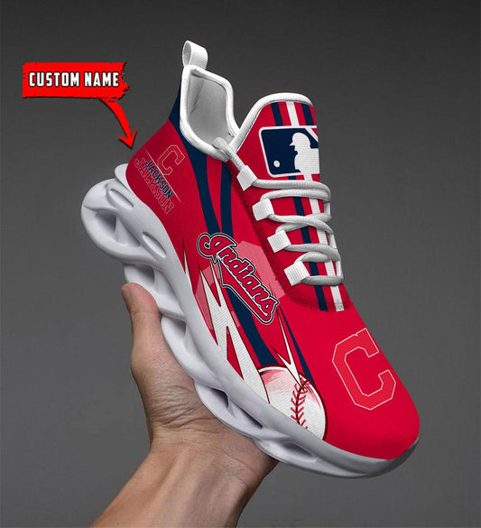 Ideafootwear Cleveland Indians Max Soul Shoes Sneakers For Men And Women