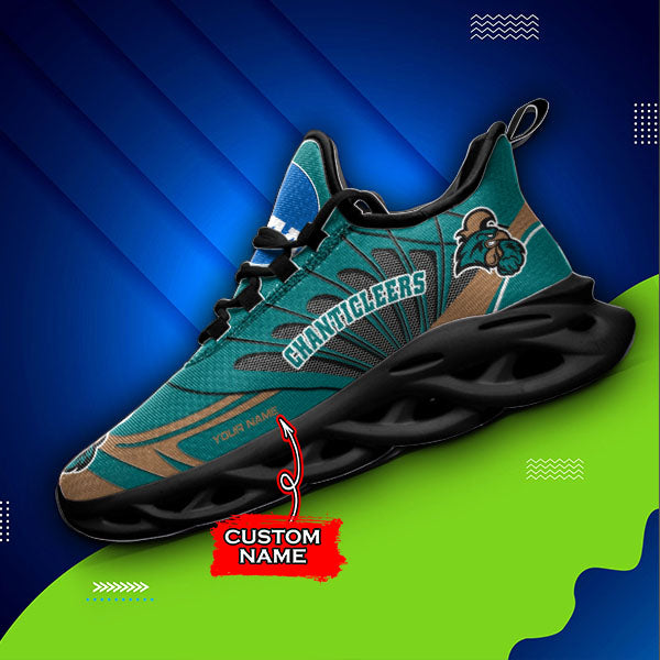 Ideafootwear Coastal Carolina Chanticleers NCAA Max Soul Shoes Sneakers For Men And Women