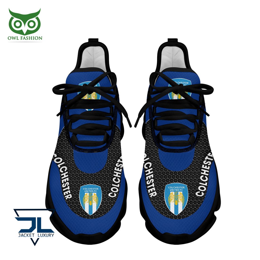 Ideafootwear Colchester United Max Soul Shoes Sneakers For Men And Women