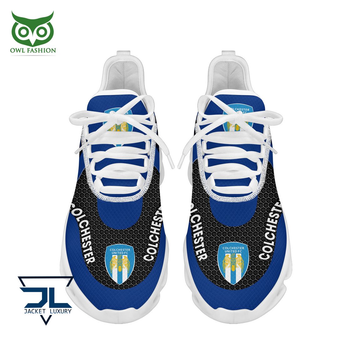 Ideafootwear Colchester United Max Soul Shoes Sneakers For Men And Women