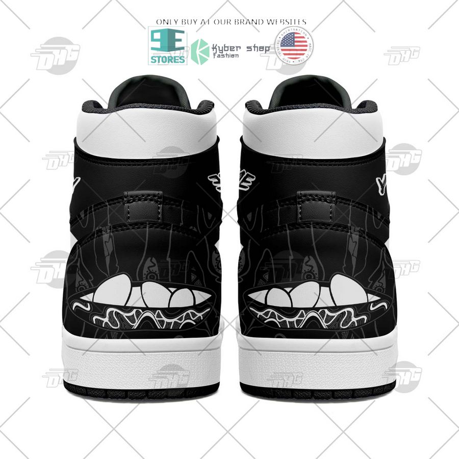 Ideafootwear Collingwood Magpies AFL AJ1 High Sneakers Shoes For Men And Women
