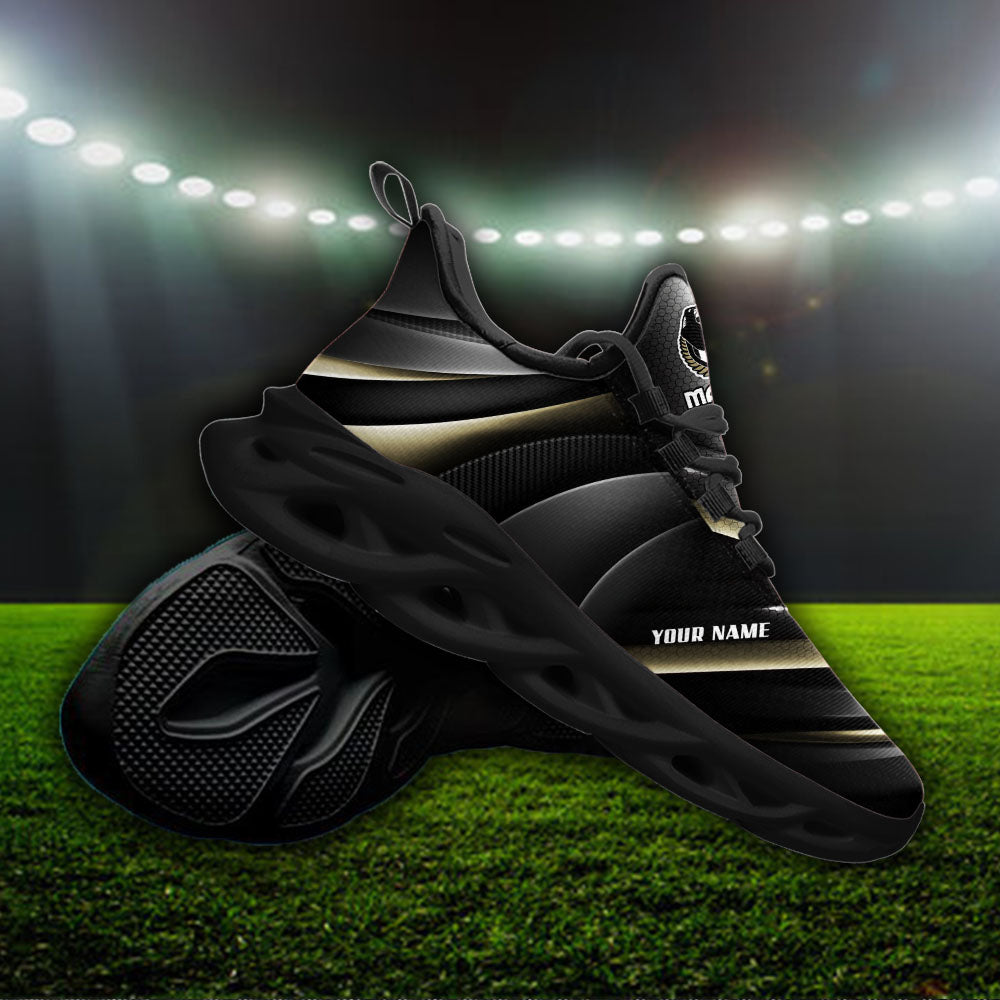 Ideafootwear Collingwood Magpies AFL Max Soul Shoes Sneakers For Men And Women