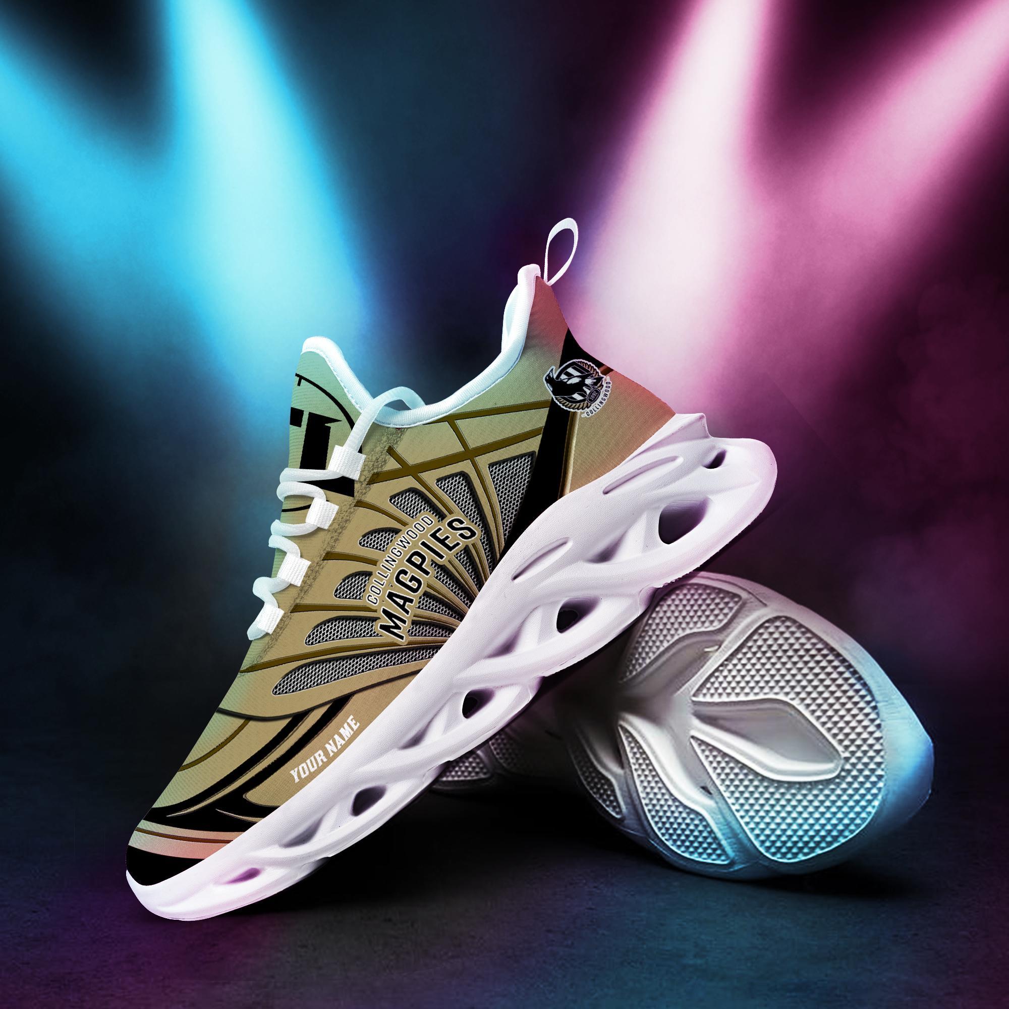 Ideafootwear Collingwood Magpies Max Soul Shoes Sneakers For Men And Women