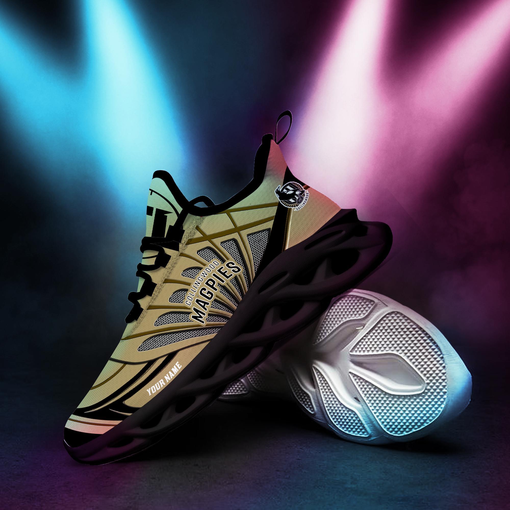 Ideafootwear Collingwood Magpies Max Soul Shoes Sneakers For Men And Women