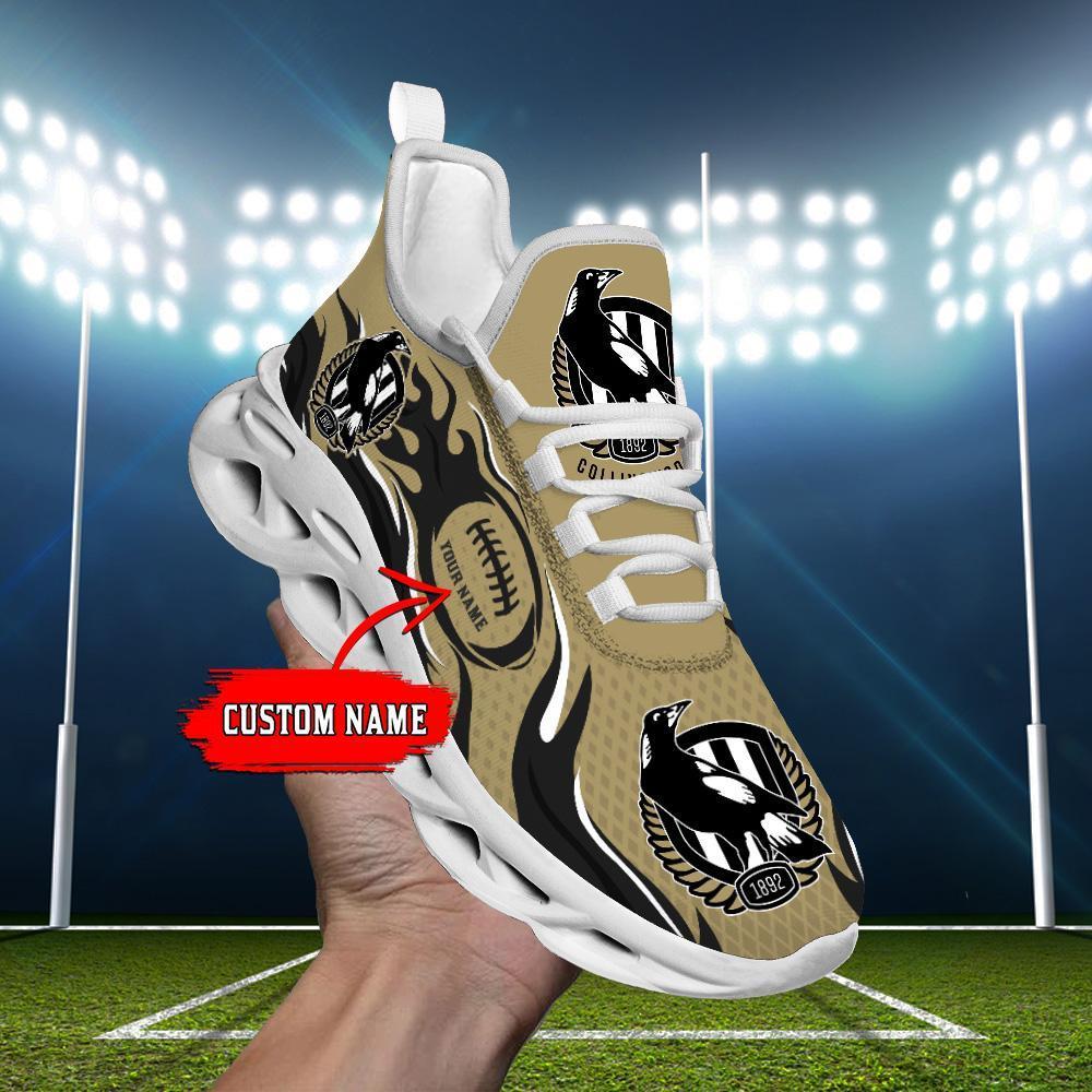 Ideafootwear Collingwood Magpies Max Soul Shoes Sneakers For Men And Women