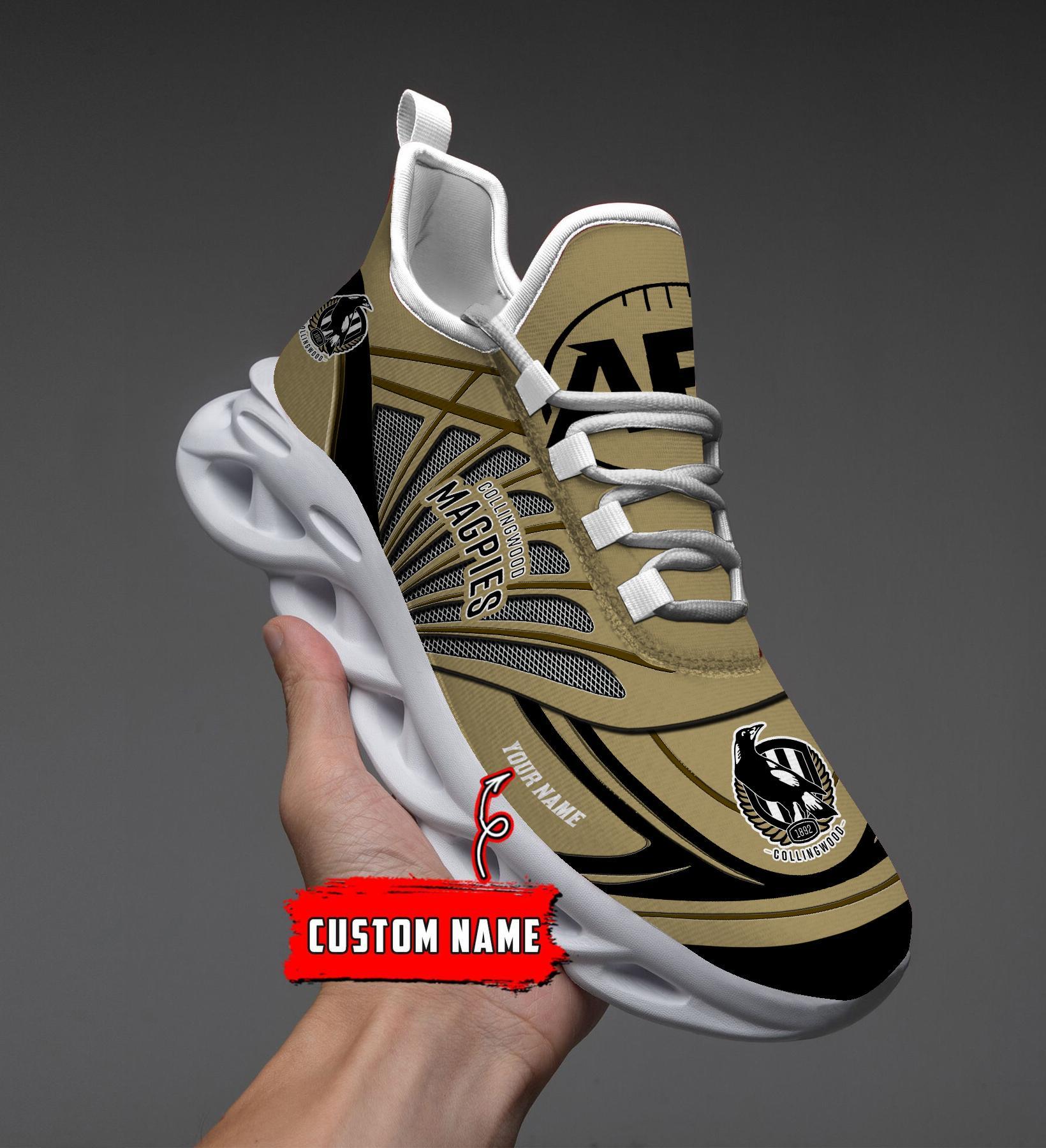 Ideafootwear Collingwood Magpies Max Soul Shoes Sneakers For Men And Women