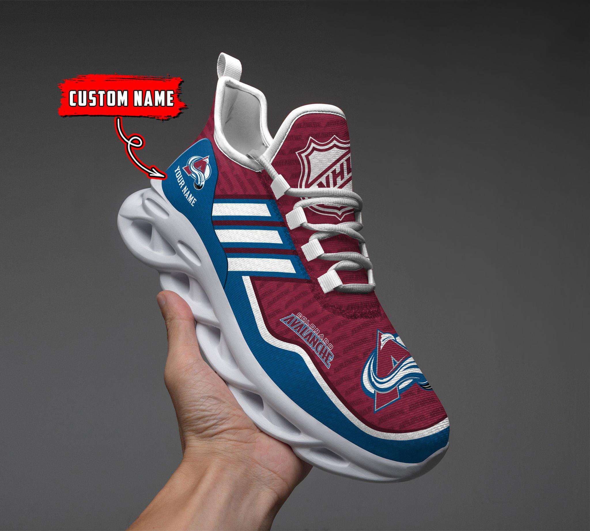 Ideafootwear Colorado Avalanche Max Soul Shoes Sneakers For Men And Women
