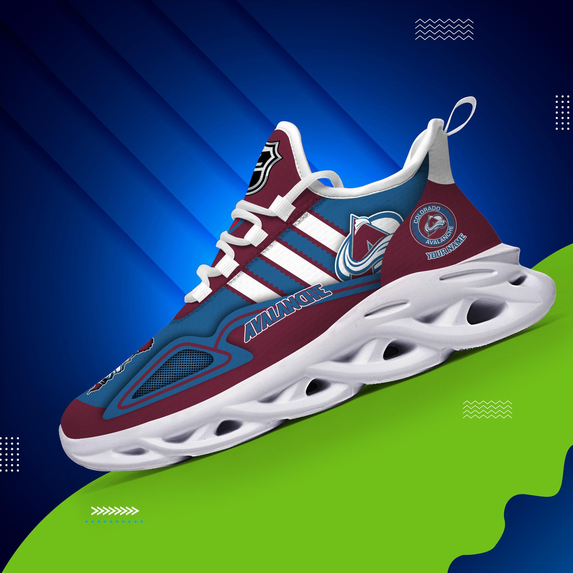 Ideafootwear Colorado Avalanche Max Soul Shoes Sneakers For Men And Women