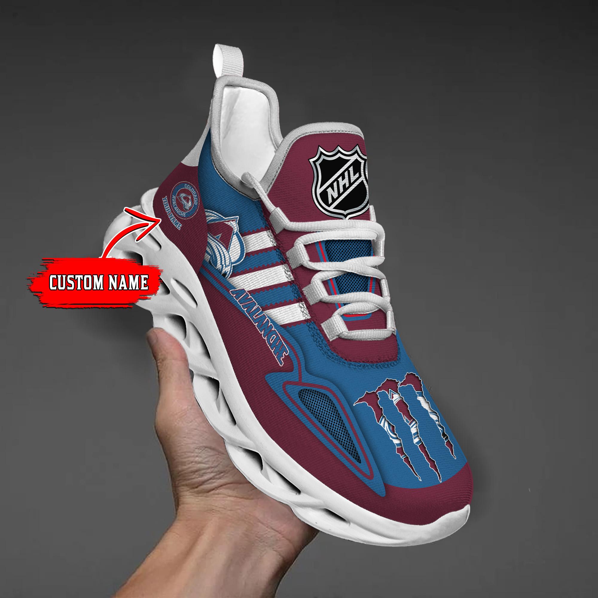 Ideafootwear Colorado Avalanche Max Soul Shoes Sneakers For Men And Women