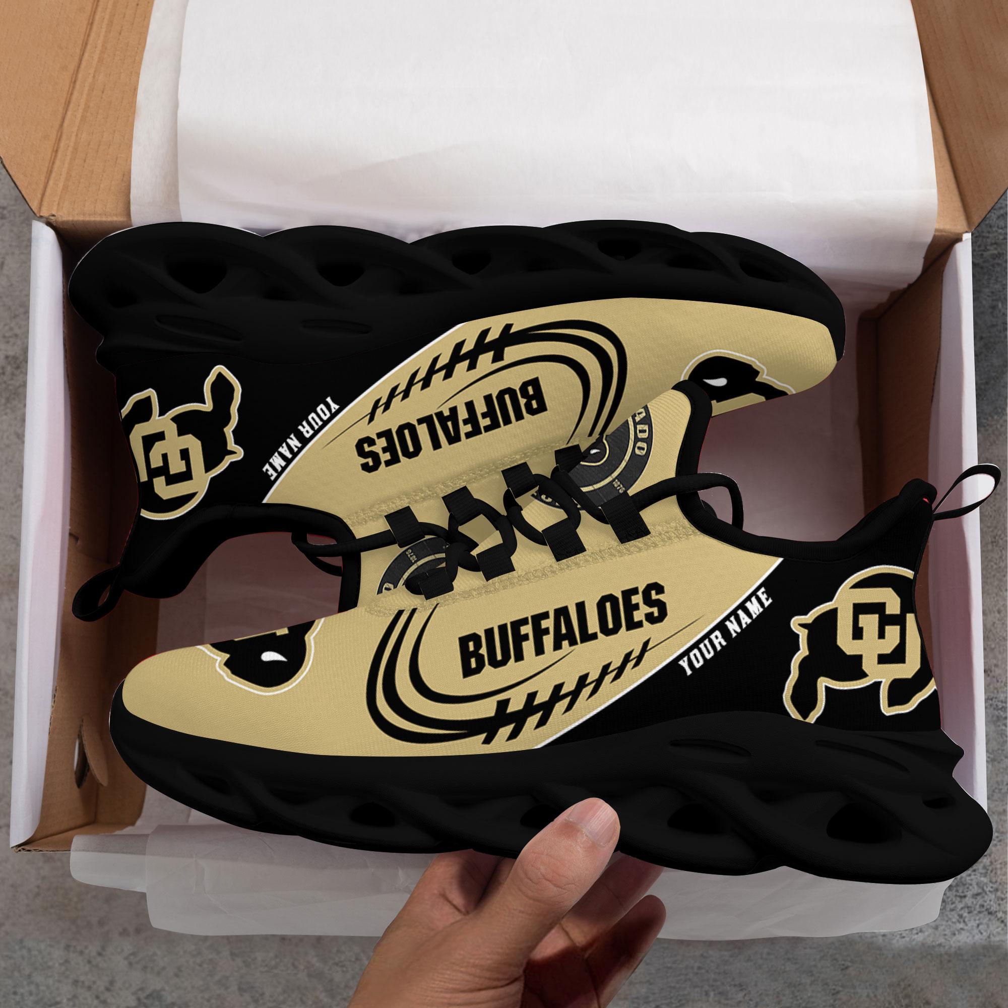 Ideafootwear Colorado Buffaloes Max Soul Shoes Sneakers For Men And Women