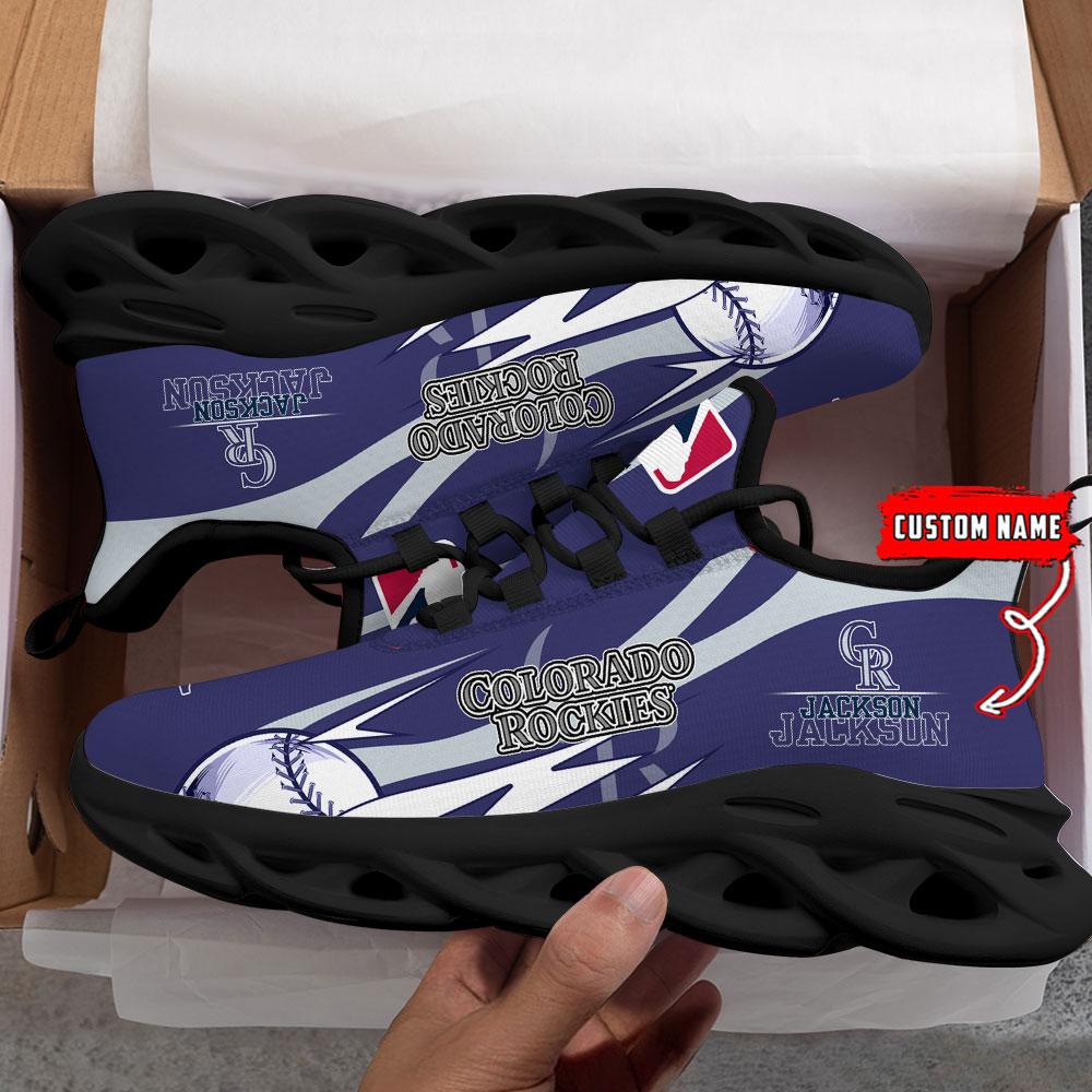 Ideafootwear Colorado Rockies Max Soul Shoes Sneakers For Men And Women