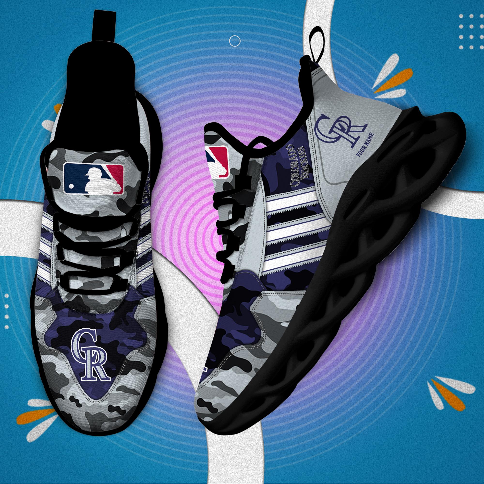 Ideafootwear Colorado Rockies Max Soul Shoes Sneakers For Men And Women