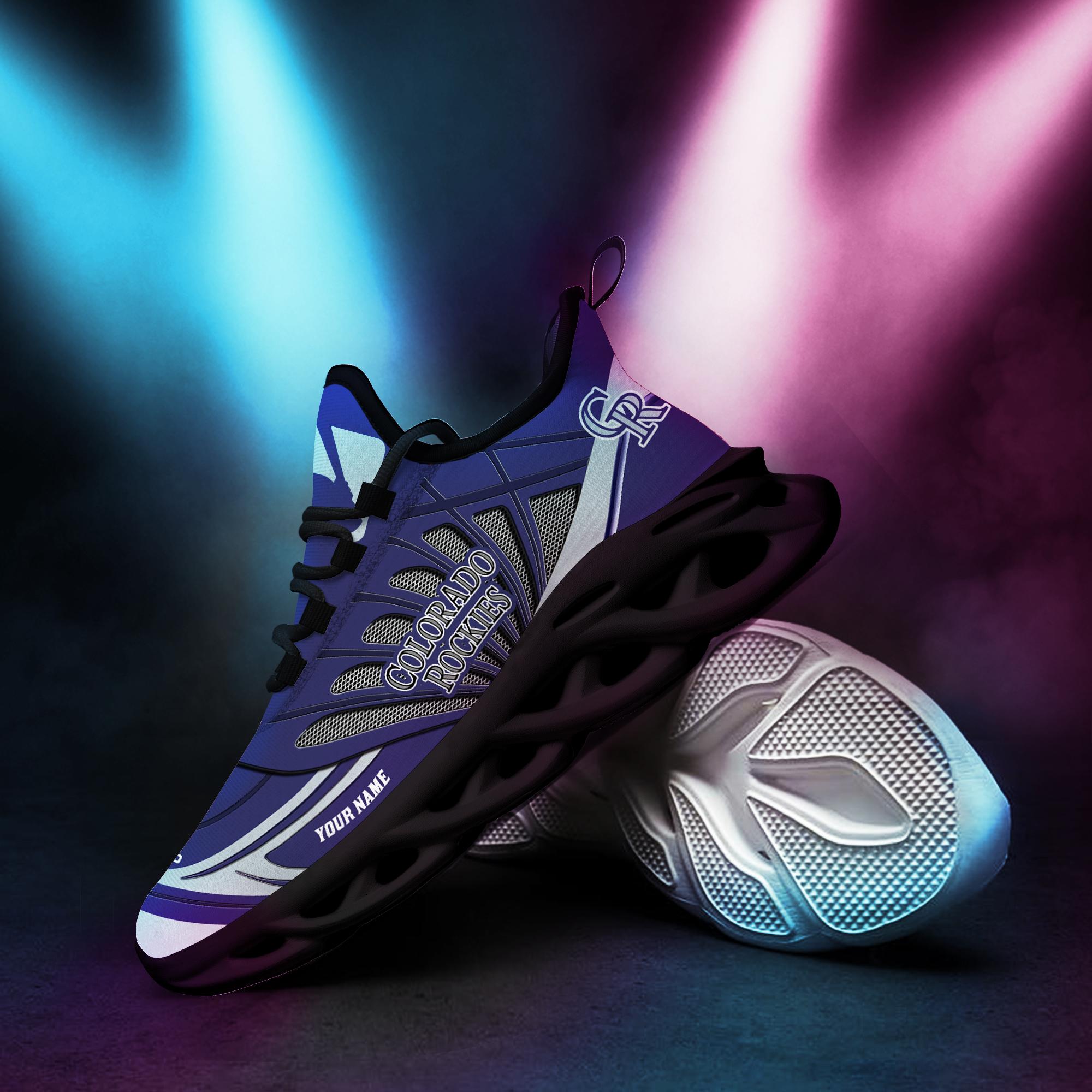 Ideafootwear Colorado Rockies Max Soul Shoes Sneakers For Men And Women