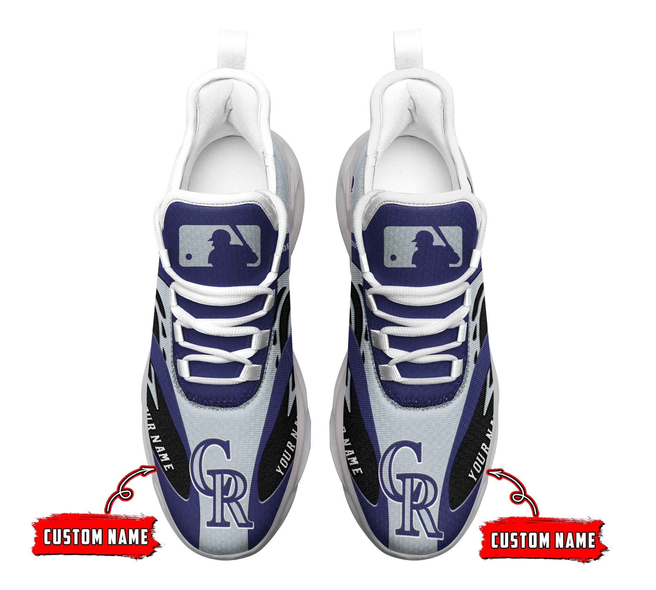 Ideafootwear Colorado Rockies Max Soul Shoes Sneakers For Men And Women