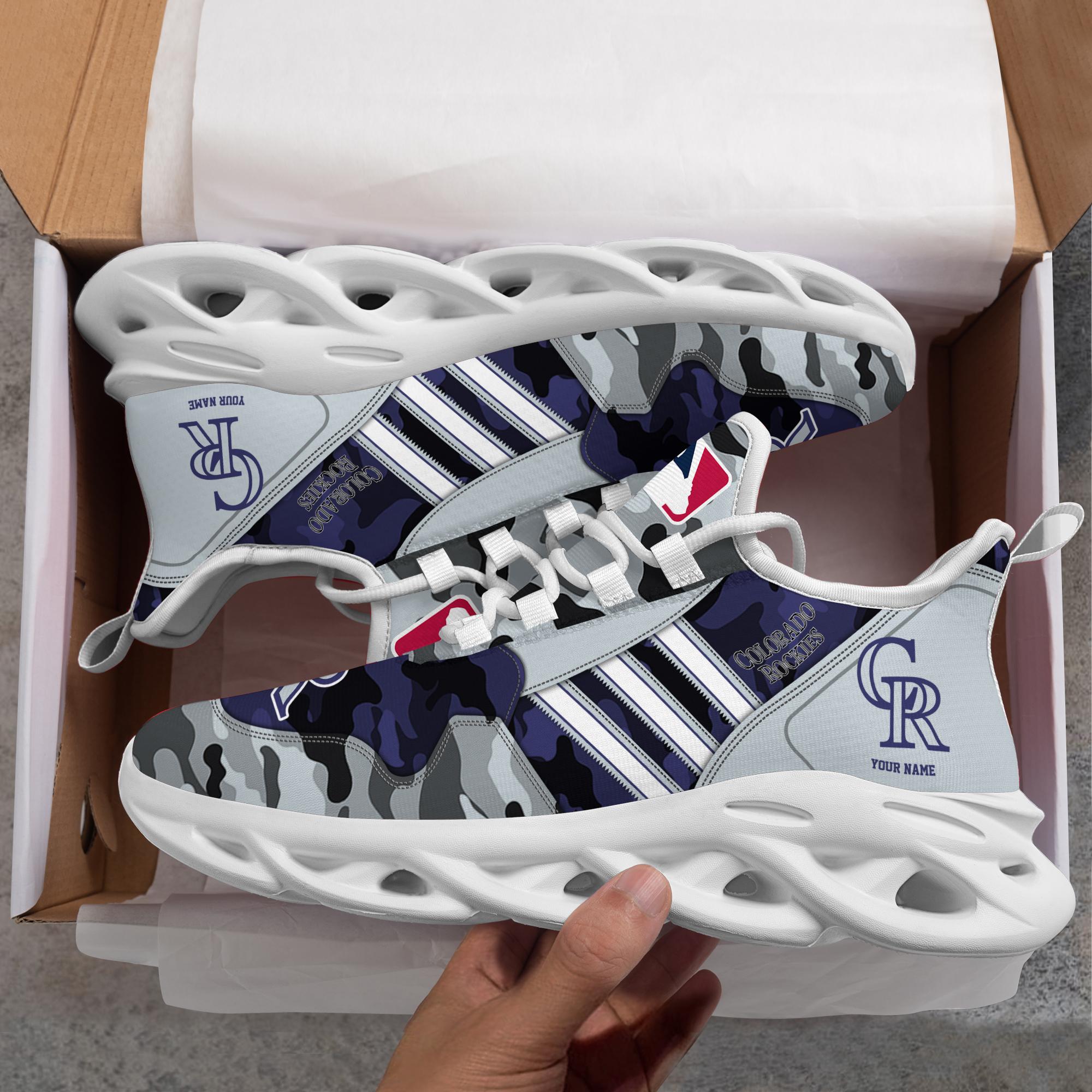 Ideafootwear Colorado Rockies Max Soul Shoes Sneakers For Men And Women