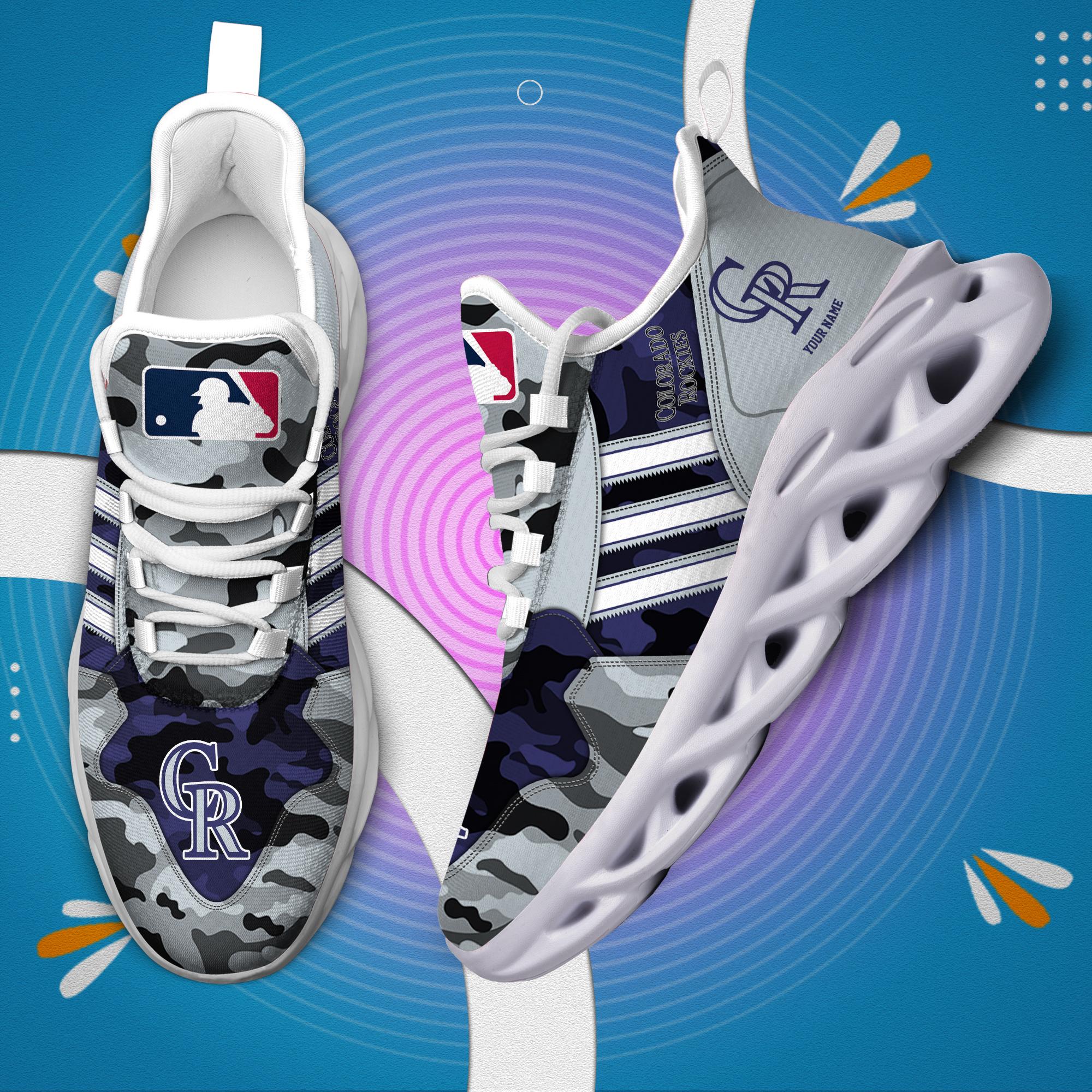 Ideafootwear Colorado Rockies Max Soul Shoes Sneakers For Men And Women
