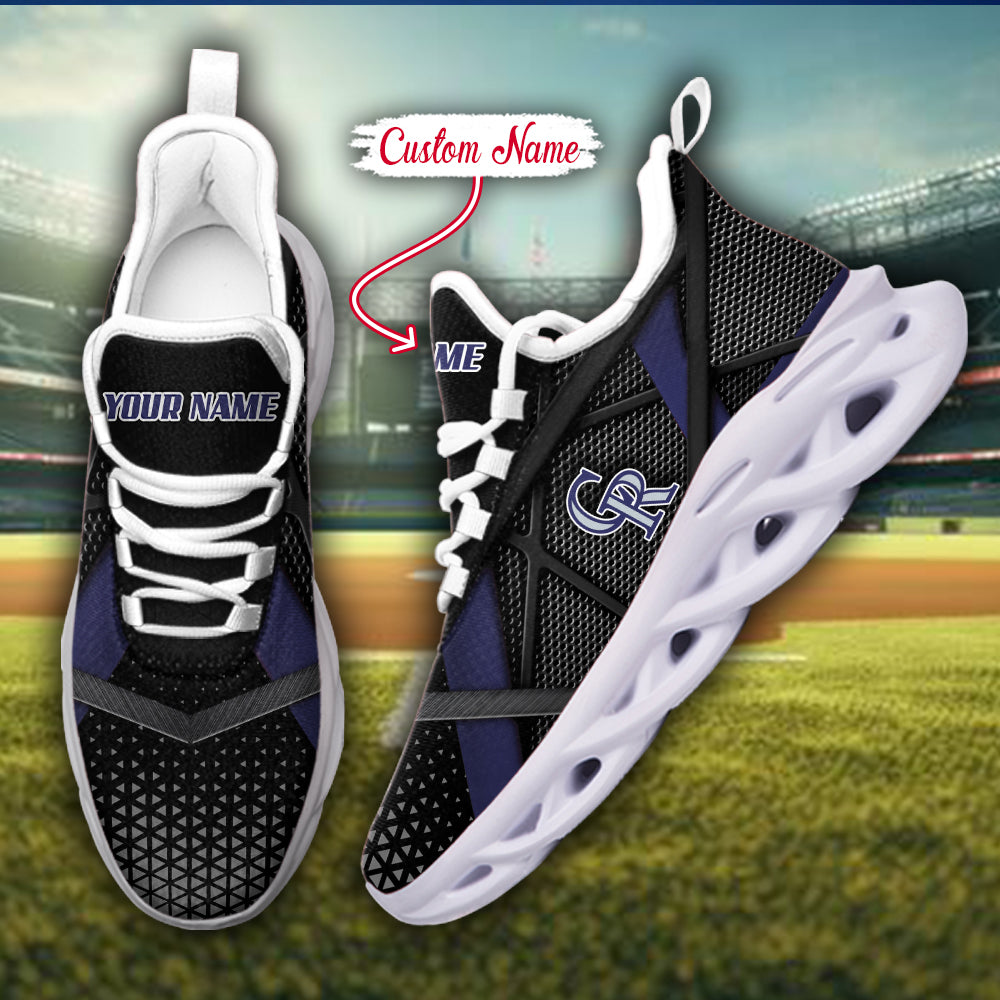 Ideafootwear Colorado Rockies MLB Max Soul Shoes Sneakers For Men And Women